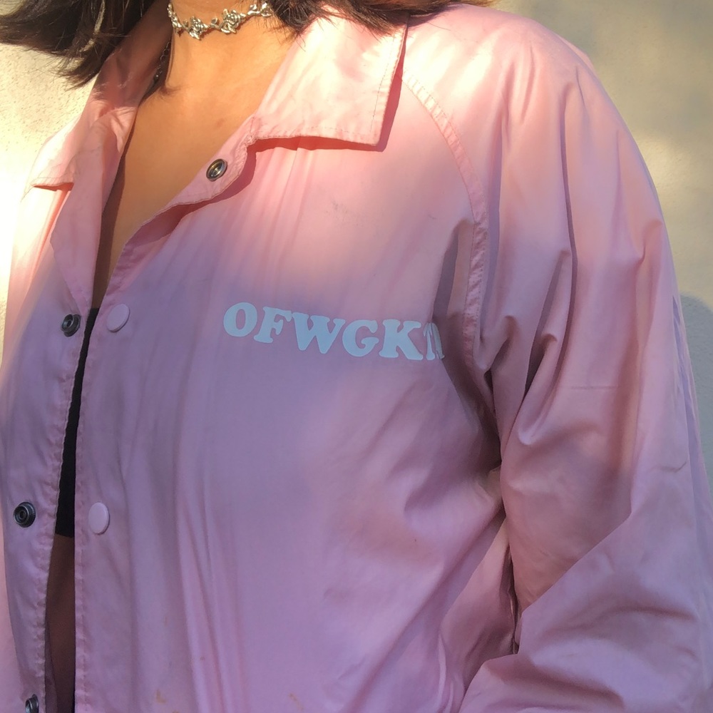 ODD FUTURE Pink Windbreaker